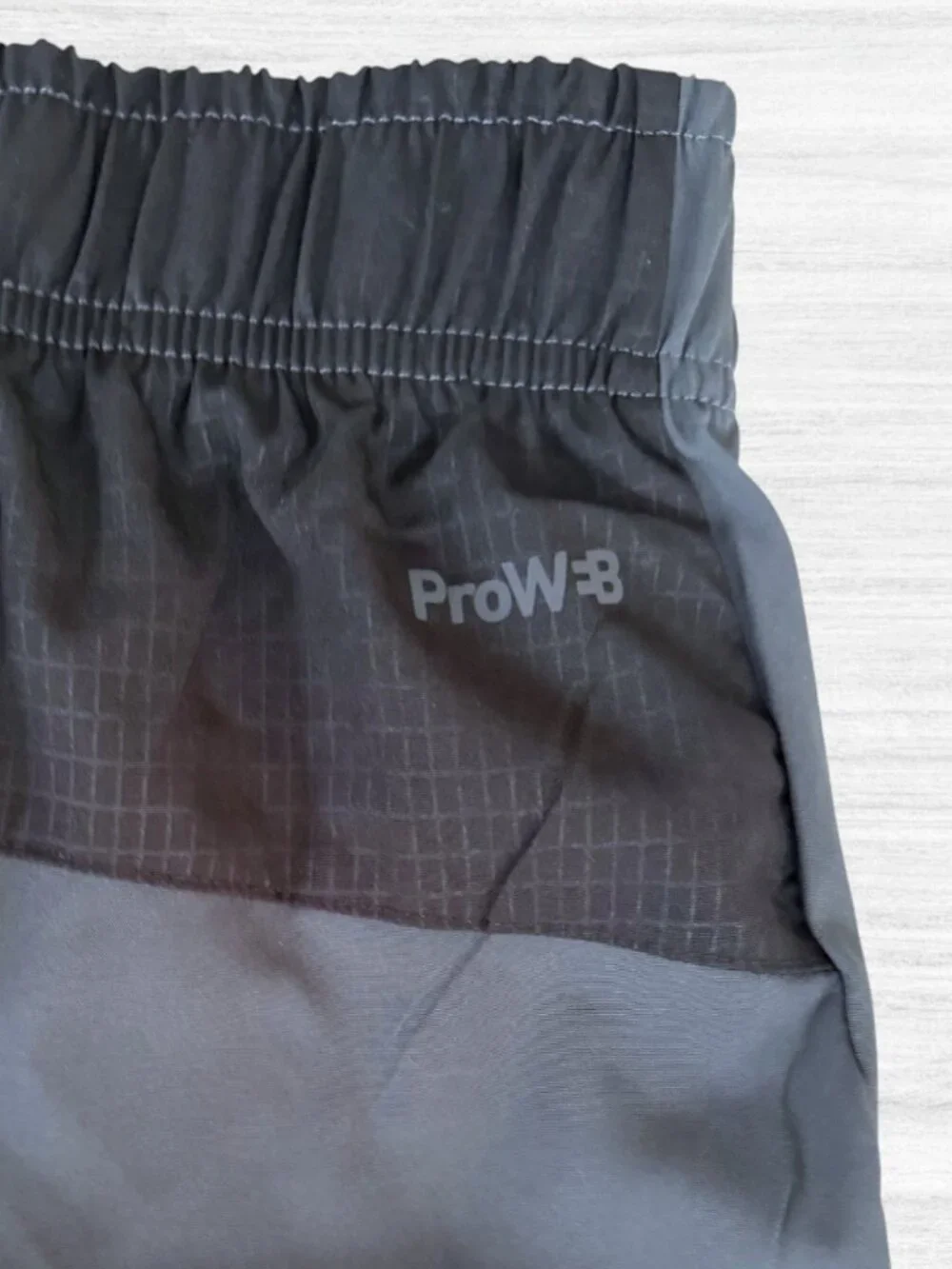 NWT Spyder Active ProWeb Gray Black Zip Pocket Athletic Shorts Men’s XL